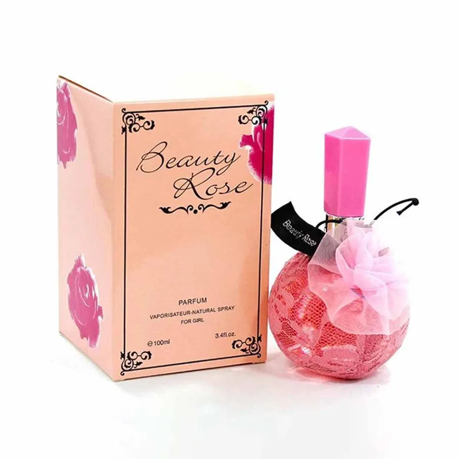 Beautiful Perfume Boxes printed to a custom specification, front view