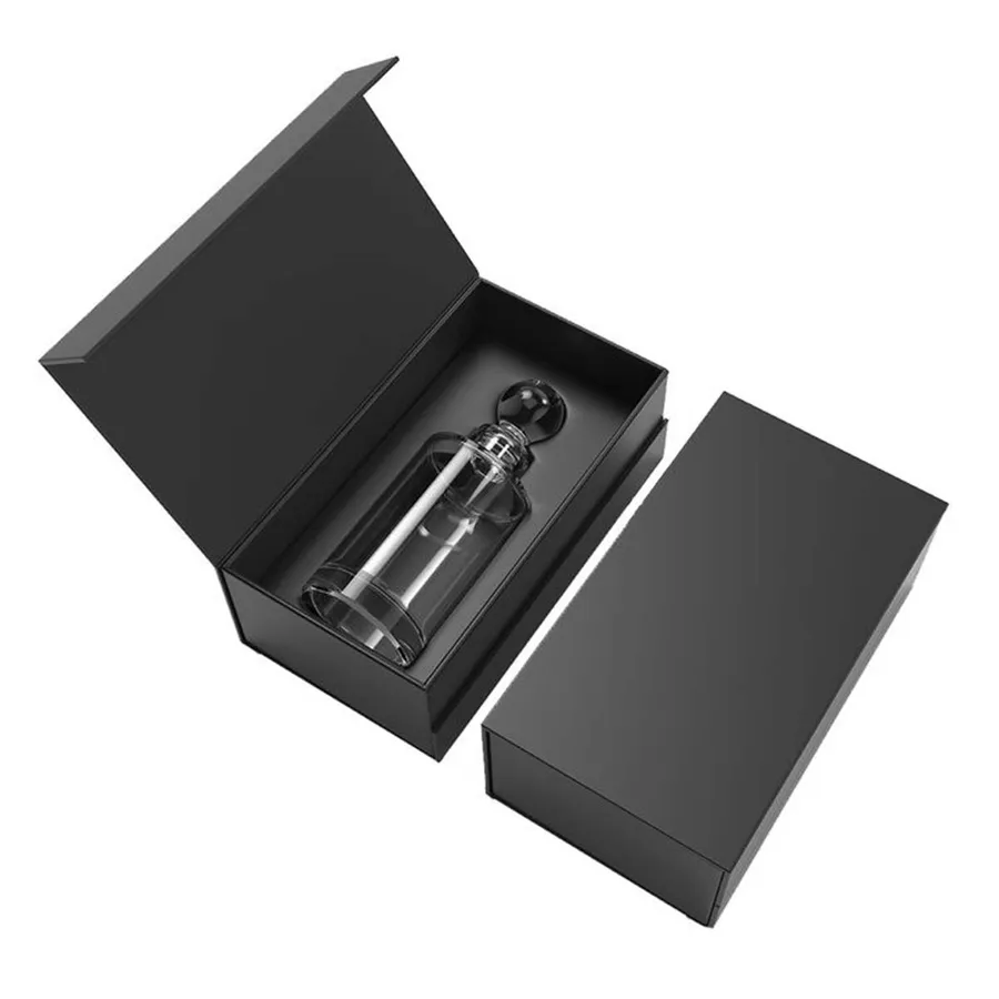 Empty Perfume Boxes printed to a custom specification, front view