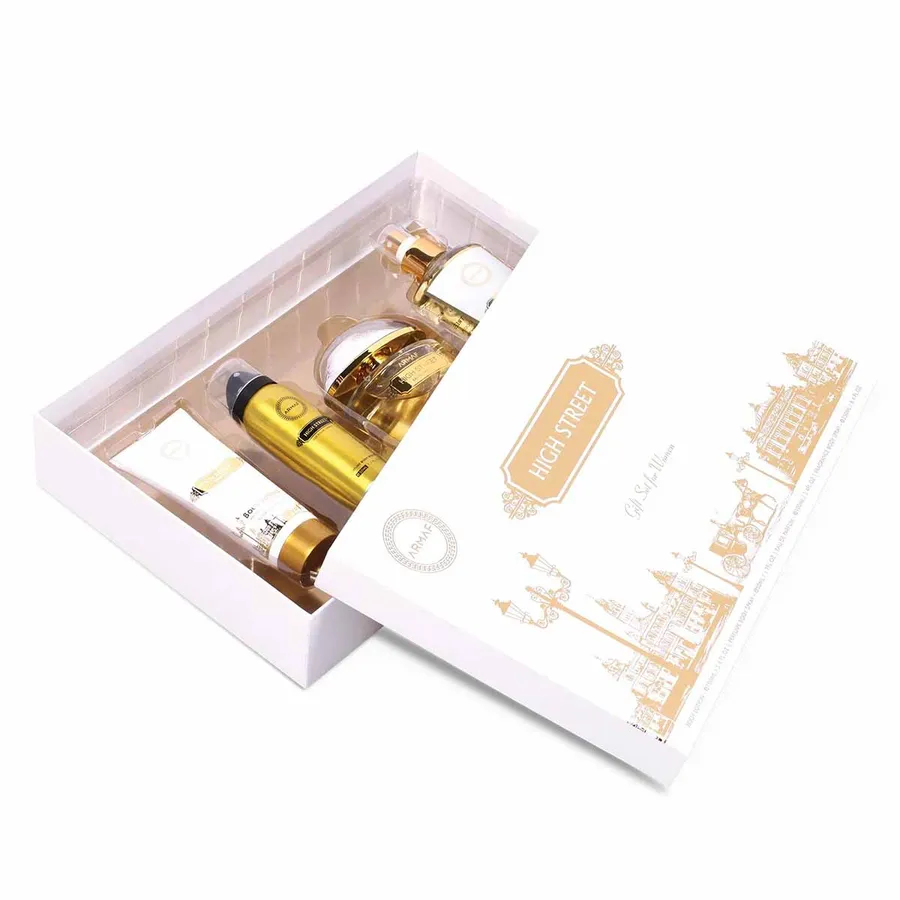 Perfume Collection Boxes printed to a custom specification, front view