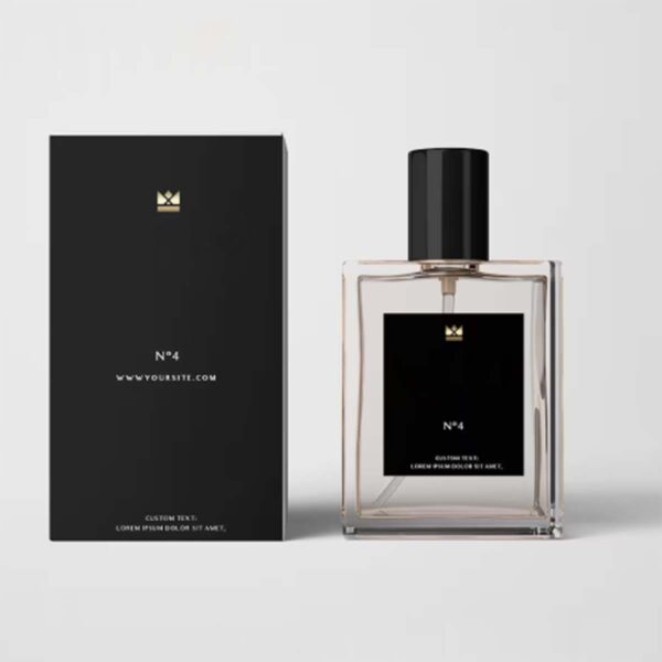 Black Perfume Packaging