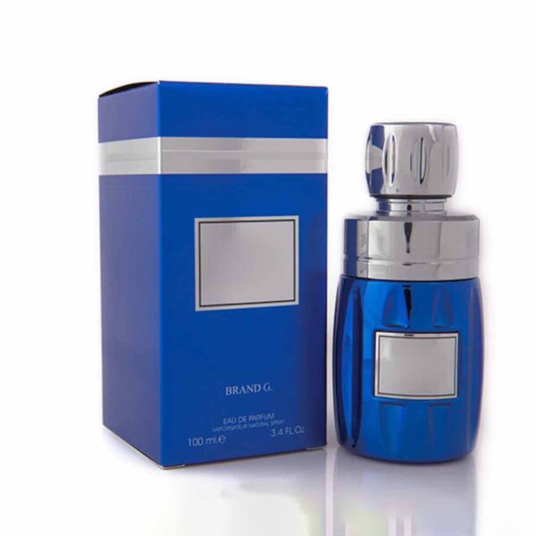 Blue Perfume Packaging