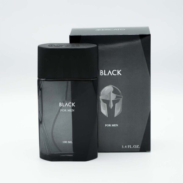 Custom Black Perfume Packaging